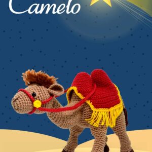 Camelo Presépio Amigurumi