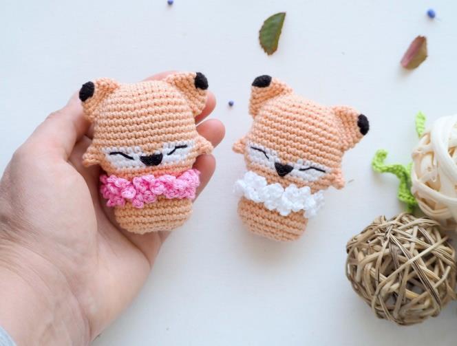 Crochet Fox Baby